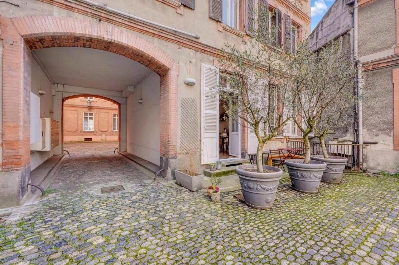 Appartement Bleu Du Maine - Elegant T3 Avec Terrasse à Toulouse Extérieur photo