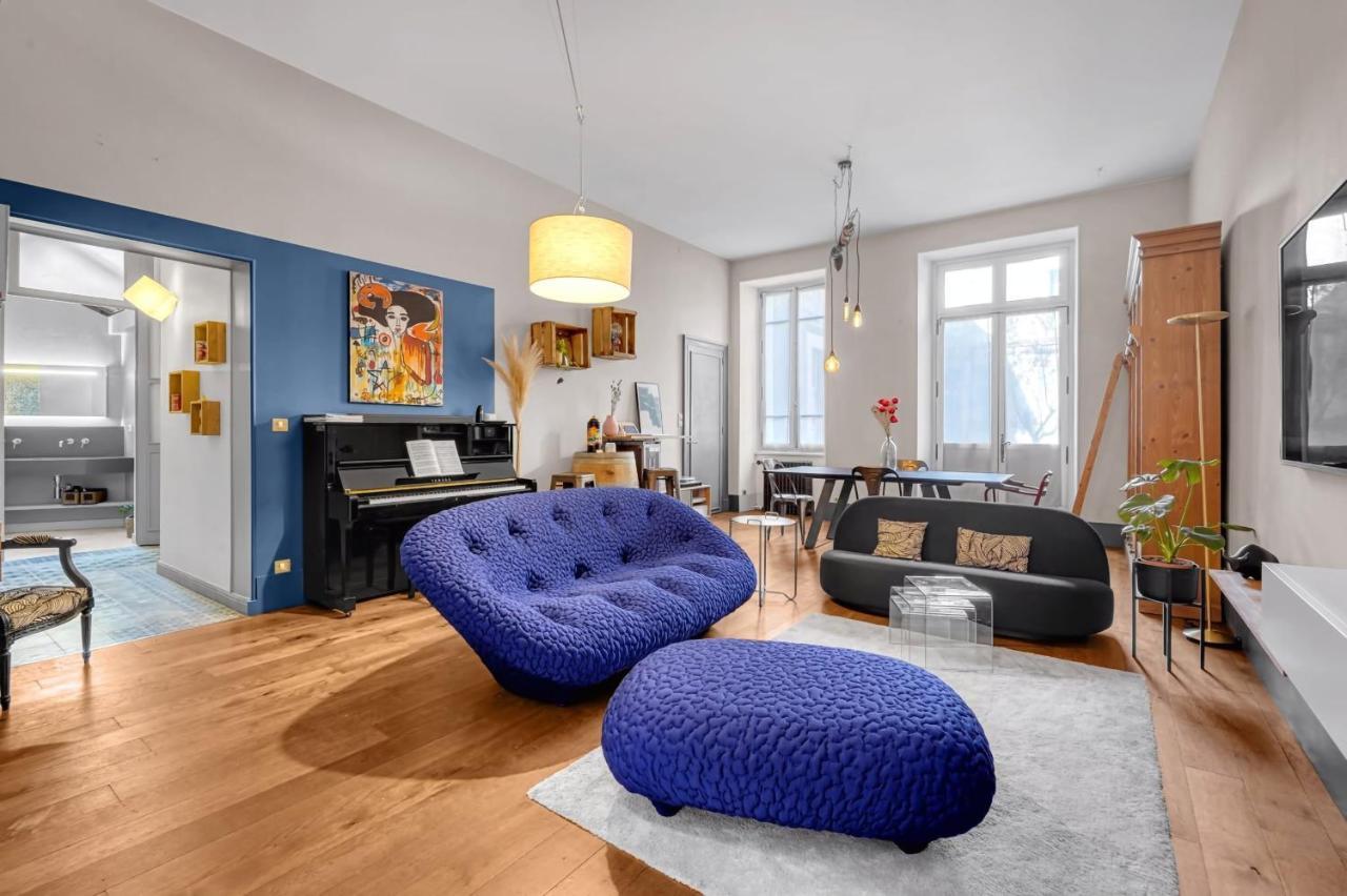 Appartement Bleu Du Maine - Elegant T3 Avec Terrasse à Toulouse Extérieur photo